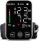 Blood Pressure Monitor Upper Arm Blood Pressure Monitors for Home Use BP Machine with 2x120 Reading Memory Adjustable Arm Cuff 8.7-18.9 Large Display with LED Background Light Voice Broadcast
