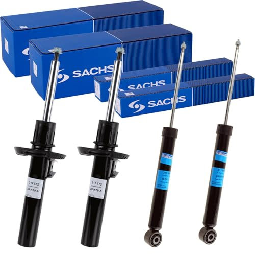 BandelOne enthält 4x Sachs Stoßdämpfer vorne + hinten passend für A3 (8P) Sportfahrwerk 55mm