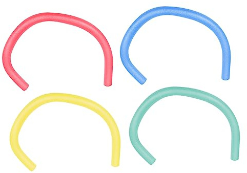 KONTONTY 4 Piezas Churros Piscina Flotadores Sólidos Colores Acuáticos Exteriores Natación Agua