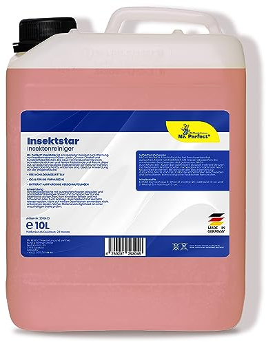 Mr. Perfect® Professioneller Insektenentferner Auto - 10L I Auto & Motorrad Insektenentferner - Geeignet für Lack, Glas, Kunststoff & Chrom I Lackschonender Insektenreiniger, Vorreiniger