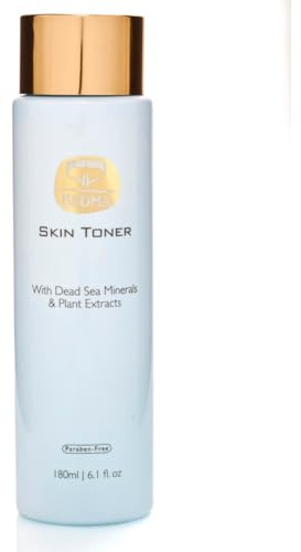 KEDMA - Ansiktsvatten med Aloe Vera & Mineraler från Döda Havet - 180ml | Ansiktsvatten med Aloe Vera tar bort rester, hjälper till att balansera huden och förbereder för nästa steg.