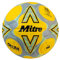 Mitre Delta Fußball | sehr langlebig | verbesserte Genauigkeit und Konsistenz, Gelb/Schwarz/Grau (Fluo-Gelb/Schwarz/Kreisgrau), 5