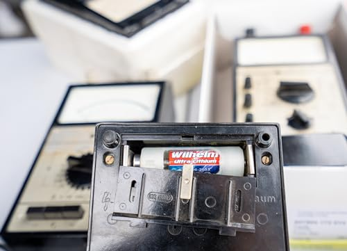 2R10 - Adaptador de batería de 3 V para linterna retro DDR (con batería)