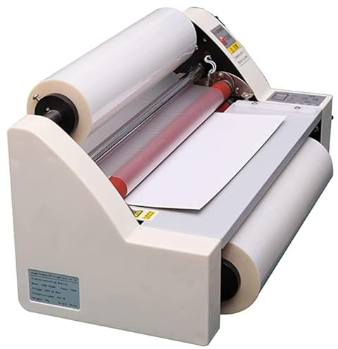 Laminadora TéRmica De 350 Mm/450 Mm/17,7 A2+, Laminadora En FríO Y Caliente, MáQuina Laminadora De Una O Dos Caras, Para Oficina, Hogar, Tienda, Restaurante,V350