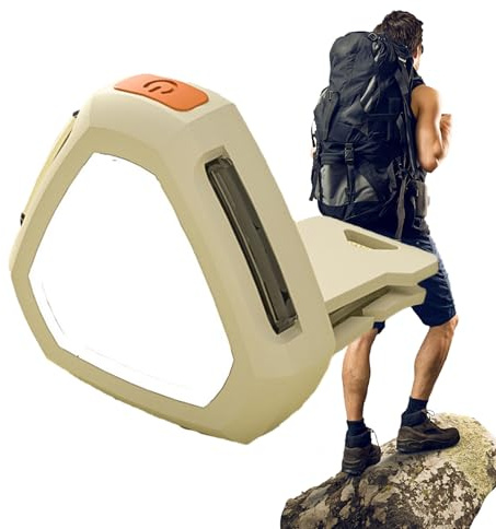 Lámpara De Pecho - Lámpara De Carreras De 2,28 Pulgadas | Material ABS - Luz De Advertencia Fija Multifuncional Y Recargable Para Exteriores, Intermitente, Para Camping, Senderismo, Bicicleta, Paseo