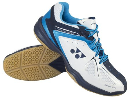 Herren Hallenschuh Yonex Power Cushion 35 White/Blue