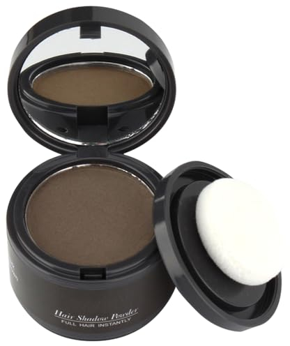 Gowwim Root Touch up Powder, Instantly Gray Hair Cover up Hairline Powder for Women & Men Waterproof and Sweatproof Root Cover Up Long-Lasting for Thinning & Loss Hair