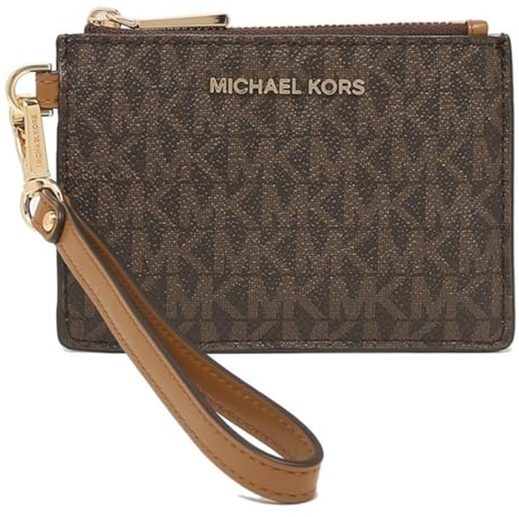 Michael Kors Jet Set Small Coin Purse Brown One Size