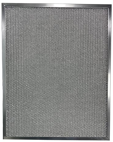 Air Filter Factory Washable Industrial Aluminum Foil Filter 20 x 25 x 1 Inches Nominal - 19-5/8 x 24-5/8 x 7/8 Inches Exact