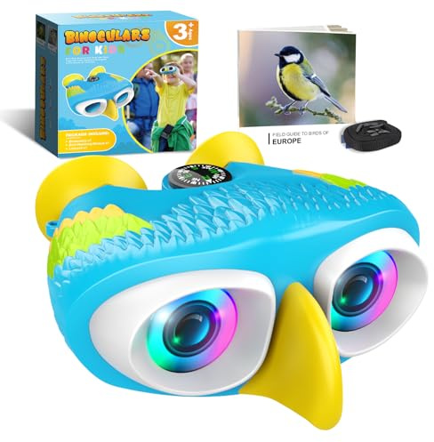 Dislocati Jumelles Enfant, Cadeau Enfant 3-12 Ans Garcon Fille Jeux Exterieur Enfant Jouet Enfant 3 4 5 6 7 8-12 Ans Garçon Kit Exploration Enfant Jouet Exterieur Enfant Loupe Boussole Enfant