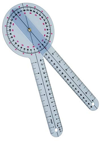 Goniometro ortopedico digitale da 300 mm con goniometro da 12 pollici