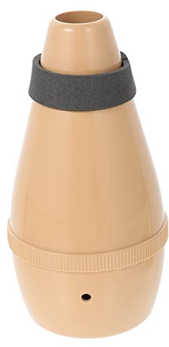 BESTonZON Abs Trompetendämpfer Tropfenförmig Geräuschreduzierend Tragbar Und Langlebig Stummschaltung Für Trompete Musikinstrumentenzubehör