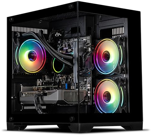 SCAN Aurum Liquid Cooled Gaming PC | RTX 5060 Ti 16GB | Ryzen 7 8700F 8-Core | 32GB DDR5 RAM | 1TB M.2 SSD | Dynamic RGB Lighting | WiFi | Streaming Ready | Windows 11