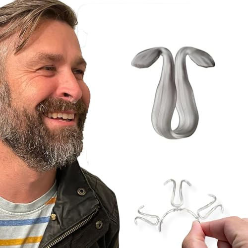 Airflow Clip Nasal Dilator Swiss-Made Anti-Snoring Nose Clip | Nasal Dilators for Sleeping & Breathing, BPA-Free Nasal Expander for Deviated Septum Relief | Nasal Dilator for Snoring ﻿