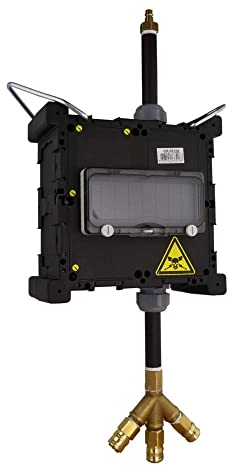 Hängeverteiler mit Druckluft Pendel Stromverteiler mit Betätigungsklappe Minibox TpE 5468