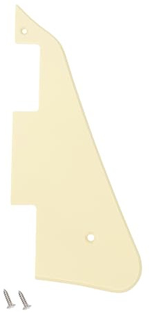 Banworks 1 strato Les Paul Pickguard LP Pickguard Scratch Plate 2 fori per chitarra elettrica per USA Gibson Les Paul LP JT/HB-05 Cream