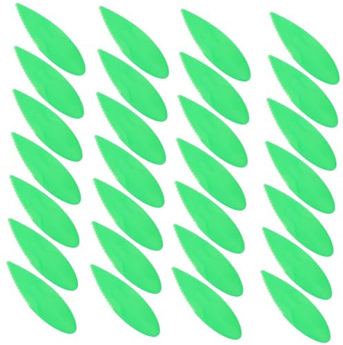 BEBEMOKO 50pezzi Pelapatate in Plastica per Kiwi Utensile per Tagliare e Sbucciare Frutta Coltello per Insalata Strumento Multifunzione per Cucina Facile da Pulire e Trasportare