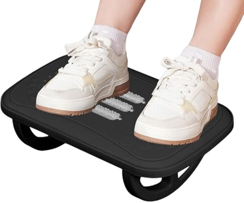 Reposapiés para debajo del escritorio, taburete ergonómico debajo del escritorio en el trabajo, taburetes movibles, soporte cómodo para las piernas, para hotel, hogar, apartamento, lugar de trabajo