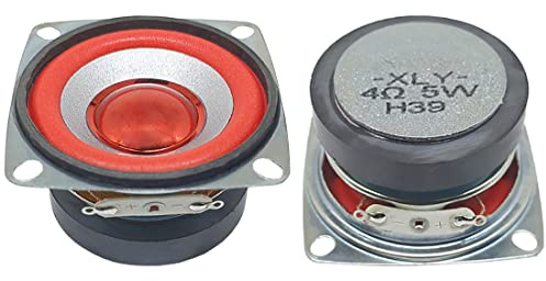Gikfun 2 4Ohm 5W Full Range Audio Speaker Stereo Woofer Loudspeaker for Arduino Replacement (Pack of 2pcs) EK1949