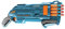 Nerf Elite 2.0 Warden DB-8 Blaster, 16 Official Nerf Darts, Blast 2 Darts At Once, Tactical Rail, Slam Fire