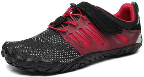 SAGUARO Womens Mens Barefoot Shoes Minimalist Trail Runner Wide Toe Box Zero Drop Outdoor Cross Training Shoe
