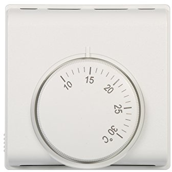 GOTOTOP energibesparande termostatkontroller, 220 V rum mekanisk termostat kontrollomkopplare för central luftkonditionering i hotell restaurang stormarknad eller hem