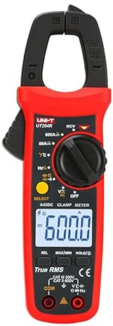 UNI-T Uni-trend Multimeter clamp meter UT201R/UT202R/UT203R/UT204R/UT202F AC/DC 400/600A Digital Ammeter clamp meter DC AC For Measuring Ammeter Voltmeter Ohm Tester(UT204R)