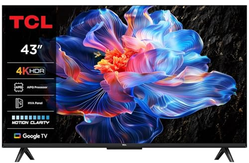 43P69K - TV 43 Pollici, Smart TV, 4K, LED, DVB-T2, H.264, H.265, Wi-Fi, Classe energetica F
