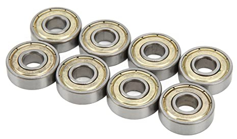 608zz Abec 11 Kolstålförseglade Skateboardlager 8x22x7mm för Rullskridskor