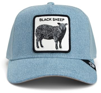 Goorin Bros. Trucker Cap The Black Sheep Blue Hellblau, Size:OneSize