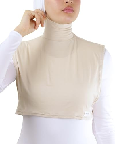 Lamis Hijab Premium falsk krage av naturliga bambufiber FC-2