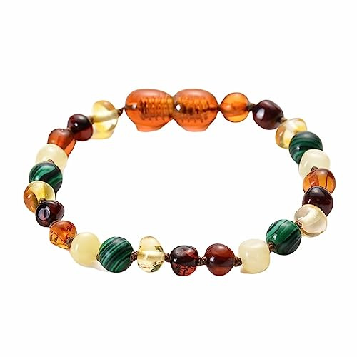 Bracelets Bijoux pour Elle Lui, Bracelet Partenaire en Pierre Naturelle, 8 mm, Excellente idée Cadeau, Fait Main - 15 cm