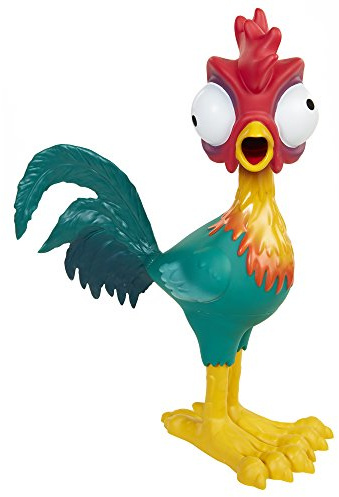 Oceania 2 - Gallo Hei Hei, Giocattolo Ispirato al Film, Schiaccialo ed emettera il suo Iconico Suono - Personaggio Disney Oceania - Perfetto per Amanti di Oceania Disney e Oceania Giocattoli