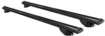 Farad- Barre portatutto IRON 2 in acciaio compatibile con RENAULT MEGANE 4 SPORTER 5 porte anno 2016> con corrimano basso