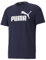 PUMA Herren Ess logo te T shirt, Peacoat, 4XL EU
