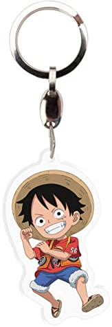 ABYstyle - One PIECE: Red Schlüsselanhänger Acryl® Luffy, mehrfarbig, Einheitsgröße, bunt, One size