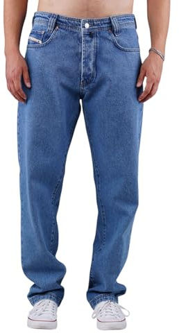 Picaldi® Zicco 473 jeans | Relaxed Fit | Morotsbyxor | Femficksjeans, sten, 34W / 32L