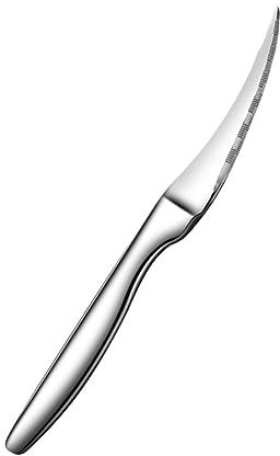 Zerodeko 1 Pz Sbucciatore Per Gamberetti in Acciaio Inossidabile Portatile E Leggero Strumento Per La Pulizia Della Linea Di Gamberetti Strumento Per La Sbucciatura