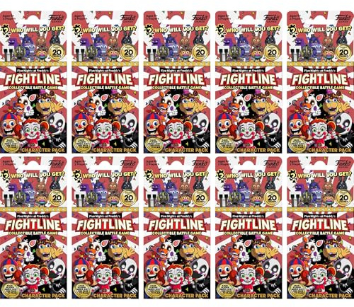 FUNKO GAMES Five Nights at Freddies Fightline - Battle Booster Pack of 10