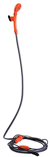 GOTOTOP Doccia da Campeggio, 12 V, Presa per Auto, 2 m, Portatile, Montaggio su Veicolo Esterno, Kit Doccia Portatile per Viaggi Auto Lavaggio up Privacy Tenda Piante irrigazione