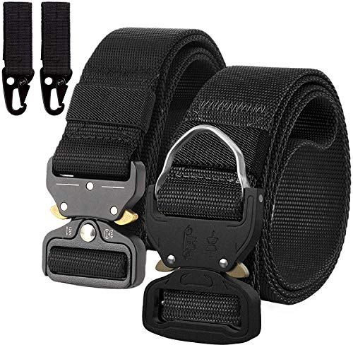 Chalier Herren 2er Unisex Gürtel, Einheitsgröße