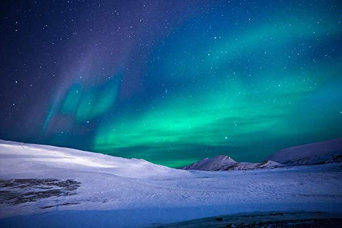 Pixblick Fototapete - Polarlicht (Vlies-Fototapete (Kleistertapete)) 400 x 266 cm