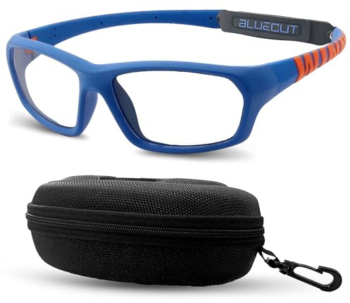 BLUE CUT Sports Protection Goggles, Anti-Fog Lenses Safety Glasses for Basketball, Pickleball and All Outdoor Sports