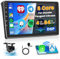 Ohradio 8 Core/4G+64G 9 Zoll Autoradio Android 13 für FIAT Ducato/Peugeot Boxer/Citroen Jumper 2011-2022 mit Wireless CarPlay Android Auto GPS 59UI DSP SWC Radio FM/RDS WiFi+Rückfahrkamera+MIC
