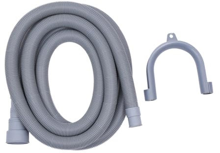 Tofficu 3m Tubo Di Scarico Per Lavatrice Prolunga Flessibilper Scarico Adattabilper Facile Installazione Per Lavastoviglie e Asciugatrici
