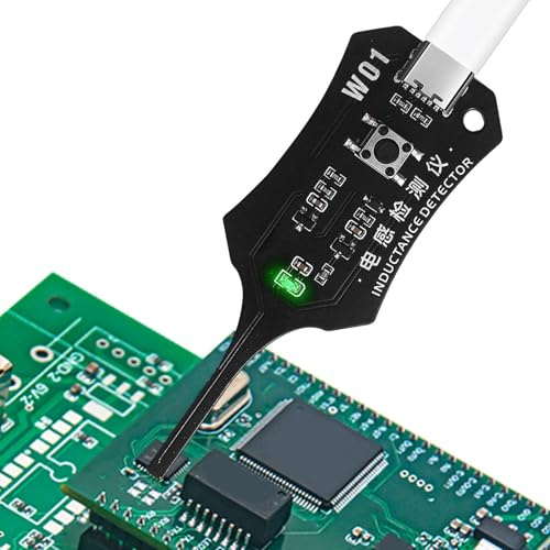 Testeur Électrique | Détecteur Haute Sensibilité Précis - Inductance Pour Carte Électronique D Ordinateur | Pour Électricien Atelier Maison Automobile Électronique