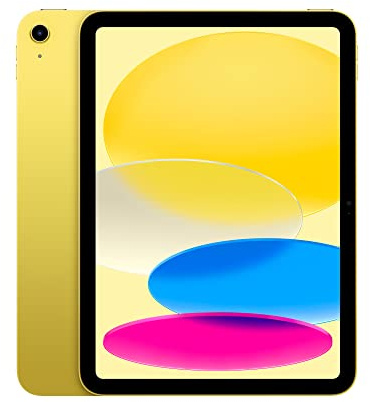 2022 Apple iPad (10.9-inch, Wi-Fi, 64GB) - Yellow (Renewed)