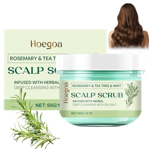 FDJZXW Haarpeeling - Kopfhautpeeling, Haarpeeling-Peeling Für Die Kopfhaut, Reinigende Und Nährende Kopfhaut, Vorbeugung Von Haarausfall, Haarbehandlung