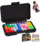 Rbleote Iq Puzzle Schwarz Spiele, Games Regenbogenbälle Intellektuelles Schachbrett Doppelduell, Rainbow Puzzle Schachspiel zur Entspannung und Stressabbau für Kinder und Erwachsene (Mehrfarbig)