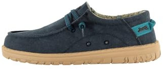 Jeep Mokassins für Herren, JM51032A, Marine-Stoff oder Militär, Freizeitschuhe, Marineblau, 40 EU